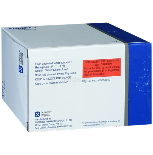 eurepa 1mg tablet 15's